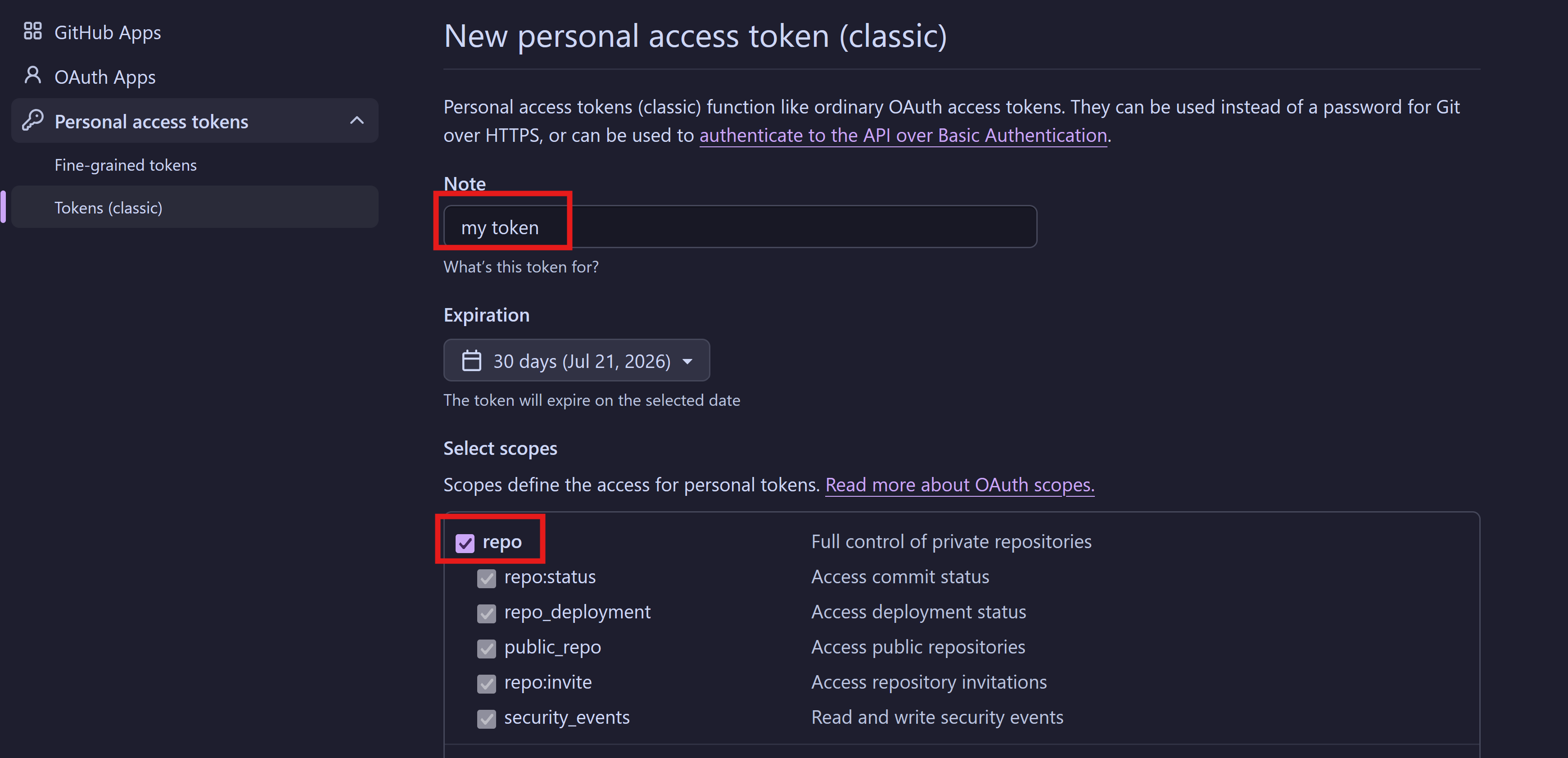 Repo Token