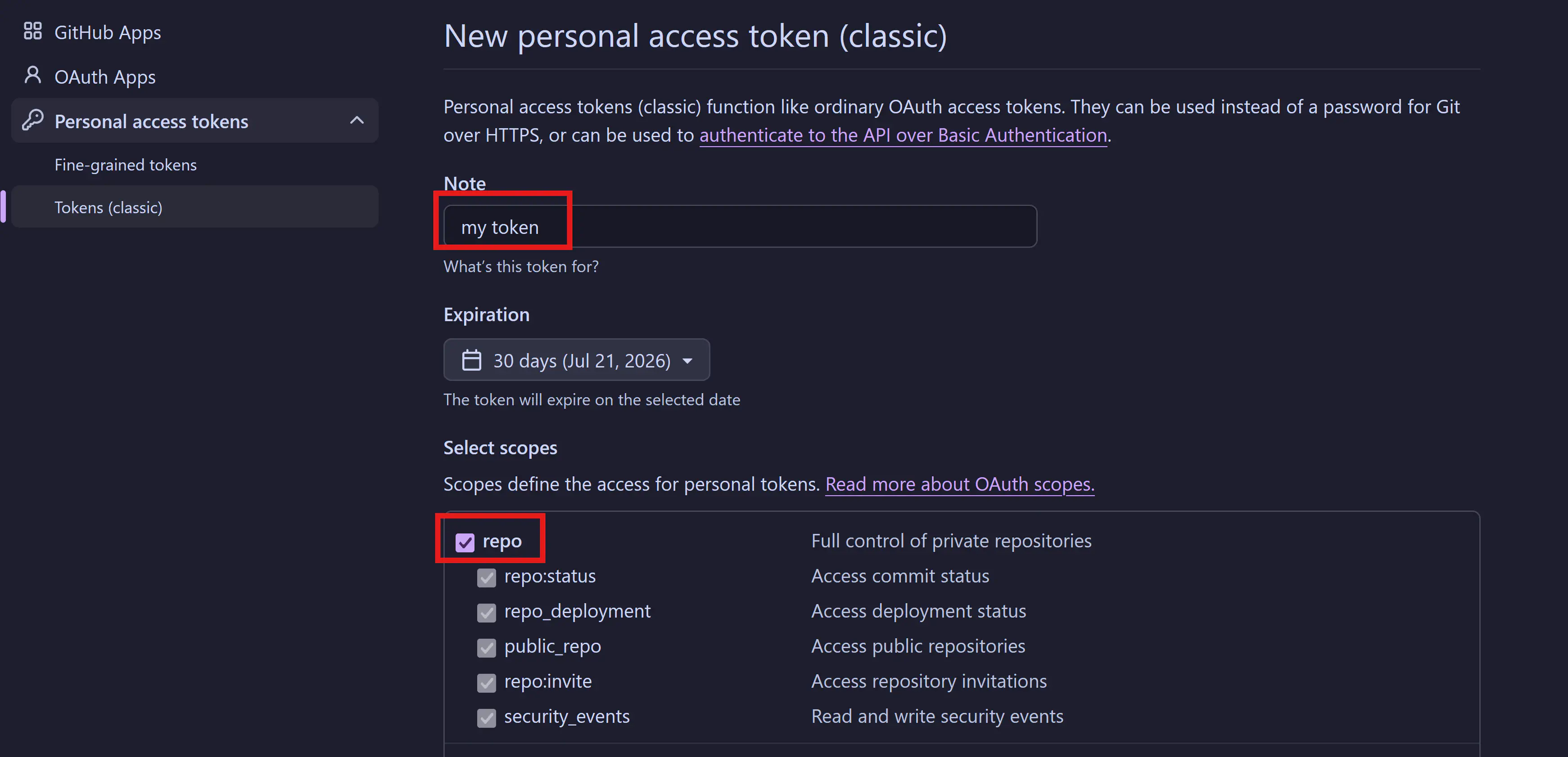 Repo Token